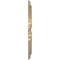 Ekena Millwork Attica PVC Medallion (Canopies up to 5 5/8"), 16"OD x 3 1/2"ID x 1"P, Metallic Champagne Mist CMP16ATECE - alternate 3